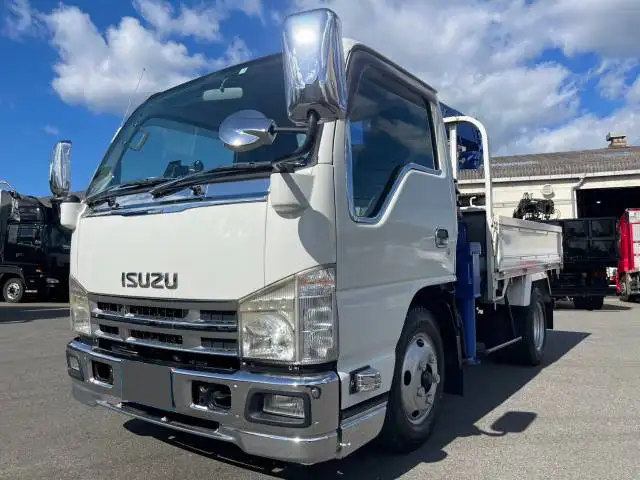 いすゞ エルフ 小型 クレーン付 3段 ラジコン の中古トラック【車両No.175844】
