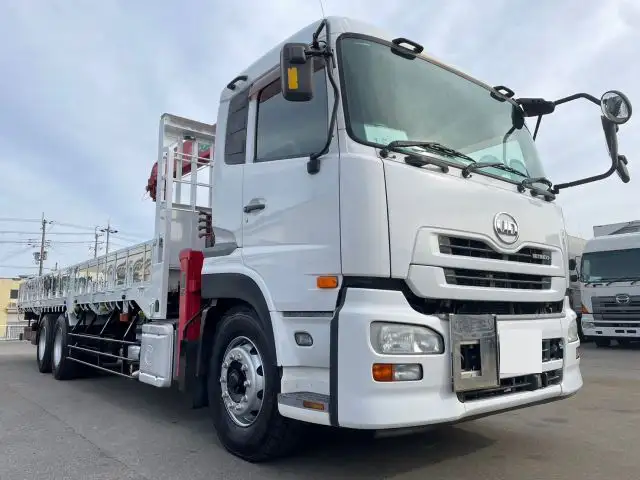 日産UD クオン 大型 クレーン付 エアサス 5段の中古トラック画像2
