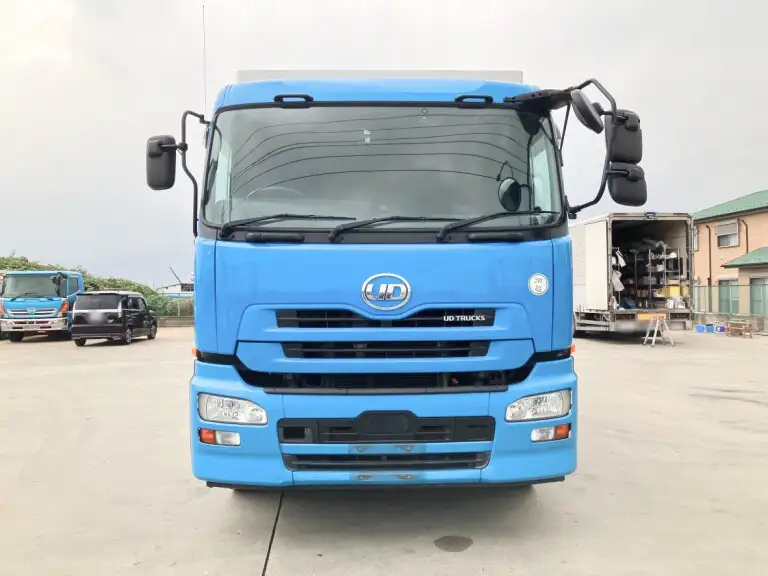 日産UD クオン 大型 平ボディ アルミブロック エアサスの中古トラック画像2