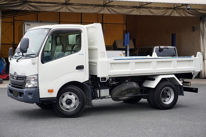 日野 デュトロ 小型 ダンプ ワイドセミ TKG-XZU700X