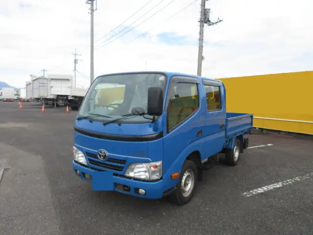 トヨタ ダイナ 小型 平ボディ Wキャブ 床鉄板の中古トラック画像1