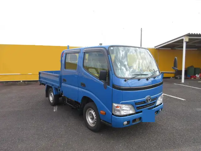 トヨタ ダイナ 小型 平ボディ Wキャブ 床鉄板の中古トラック画像2