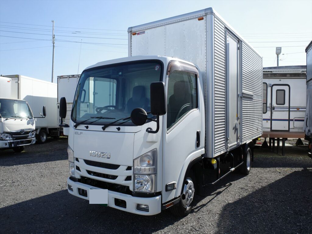 いすゞ エルフ 小型 アルミバン 標準ロング TRG-NLR85AN
