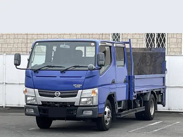 日産 アトラス 小型 平ボディ Wキャブ パワーゲートの中古トラック画像1