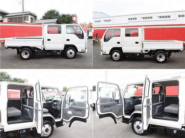 日産 アトラス 小型 平ボディ Wキャブ 床鉄板の中古トラック画像7