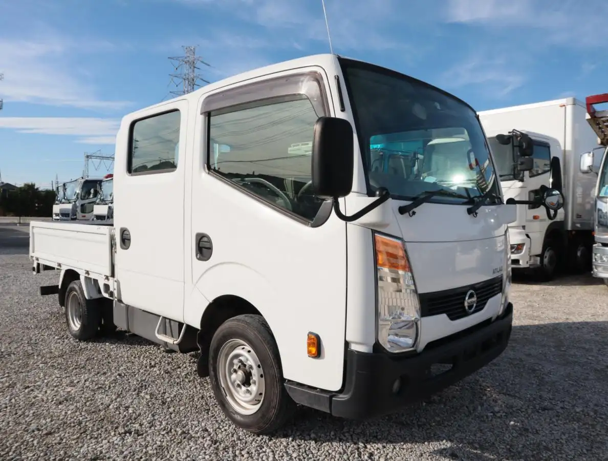 日産 アトラス 小型 平ボディ Wキャブ CBF-SQ2F24の中古トラック画像2