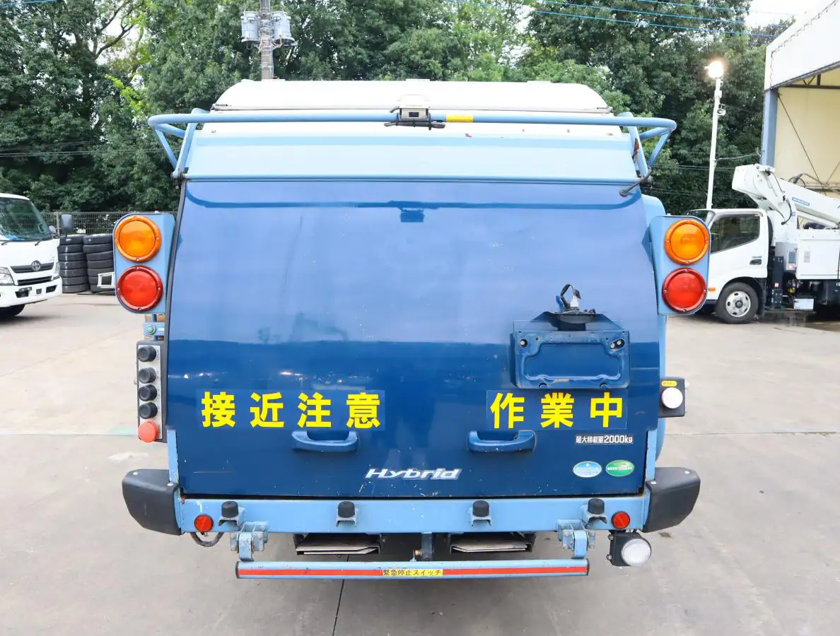 日野 デュトロ 小型 パッカー車 巻き込み式 回転ダンプ式の中古トラック画像4