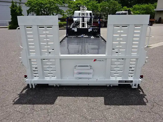 三菱 キャンター 小型 車両重機運搬 ラジコン ウインチの中古トラック画像5