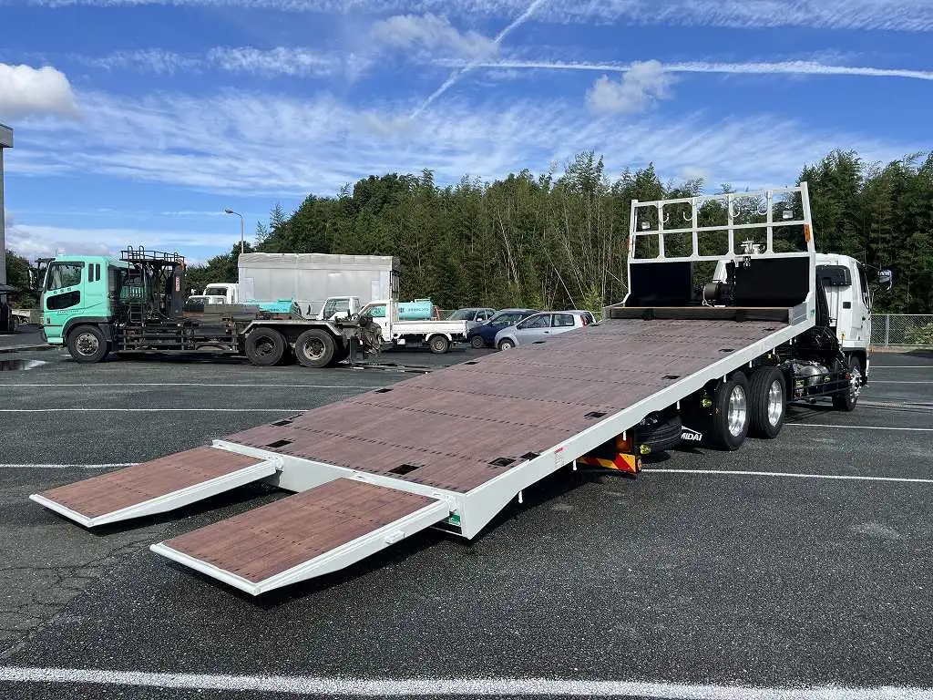 三菱 ファイター 中型/増トン 車両重機運搬 ラジコン ベッドの中古トラック画像8