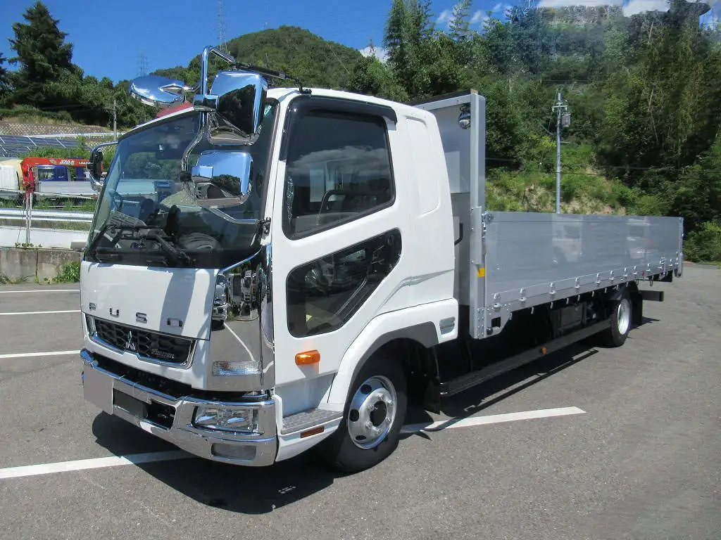 三菱 ファイター 中型/増トン 平ボディ アルミブロック エアサス の中古トラック【車両No.176024】