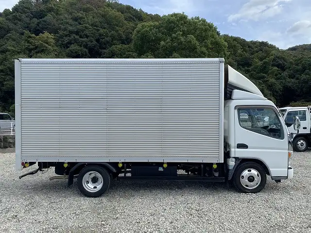 三菱 キャンター 小型 アルミバン シャッター式 PA-FE72DEVの中古トラック画像2