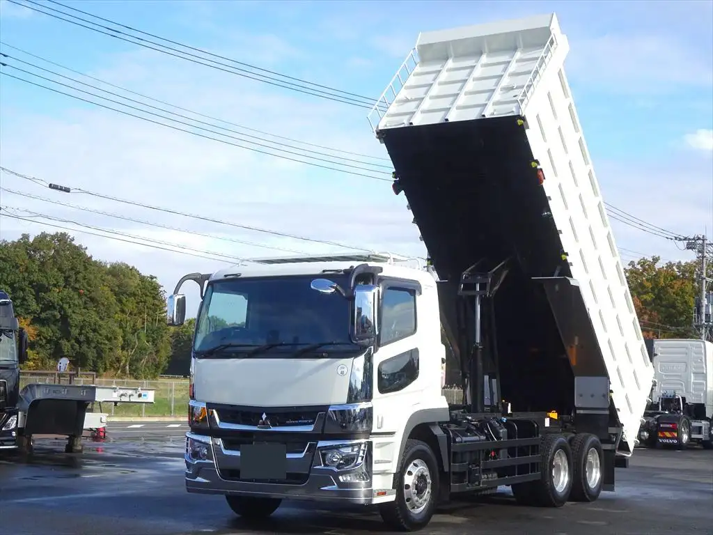 三菱 スーパーグレート 大型 ダンプ 土砂禁 ベッド の中古トラック【車両No.176188】