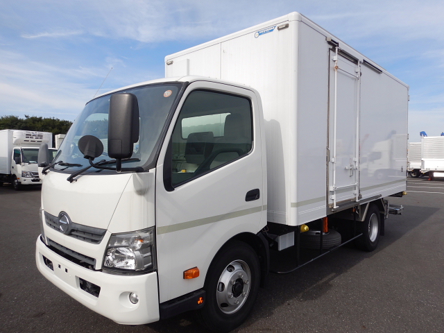 日野 デュトロ 小型 アルミバン ワイドロング TKG-XZU710M