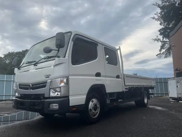 日産 アトラス 小型 平ボディ Wキャブ の中古トラック画像1