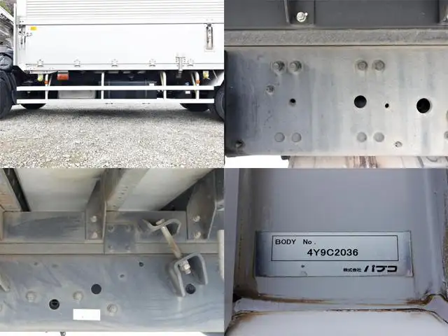三菱 ファイター 中型/増トン ウイング ベッド QKG-FK72FZの中古トラック画像12