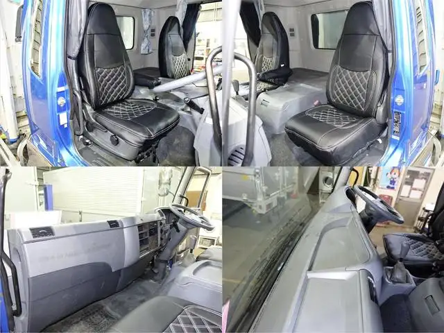 三菱 ファイター 中型/増トン ウイング 床鉄板 ベッドの中古トラック画像9