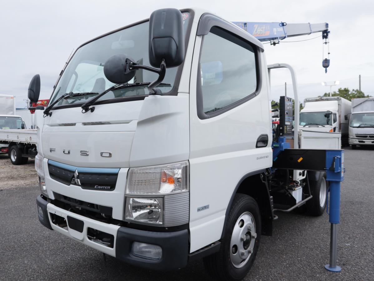 三菱 キャンター 小型 クレーン付 10尺