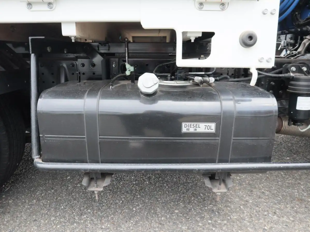 三菱 キャンター 小型 クレーン付 床鉄板 3段の中古トラック画像13