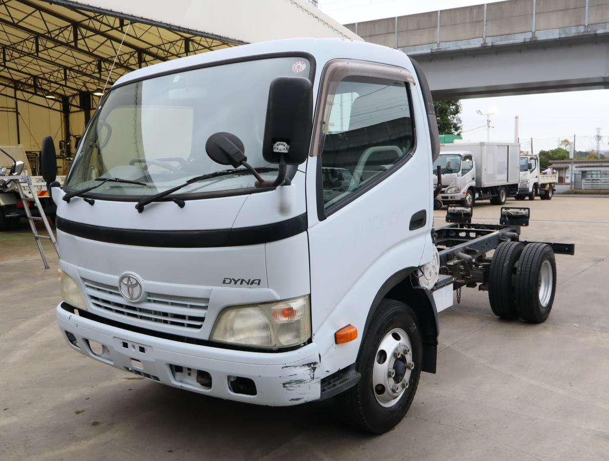 トヨタ ダイナ 小型 シャーシ ワイドセミ BDG-XZU404