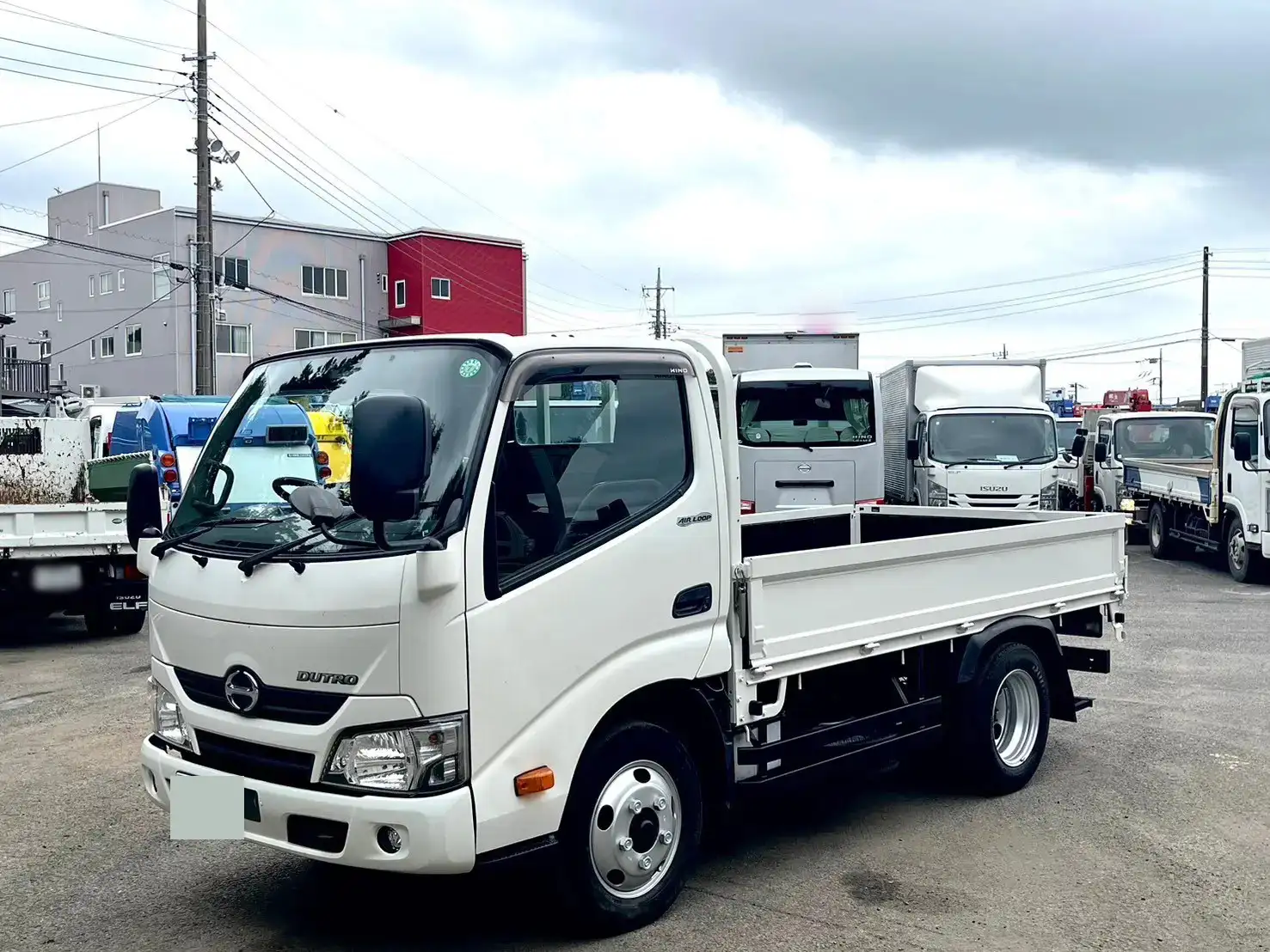 日野 デュトロ 小型 平ボディ TKG-XZU605M H30の中古トラック画像1