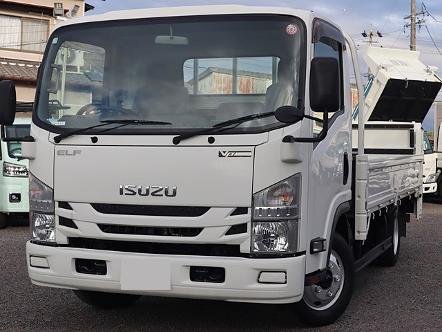 いすゞ エルフ 小型 平ボディ ワイドロング