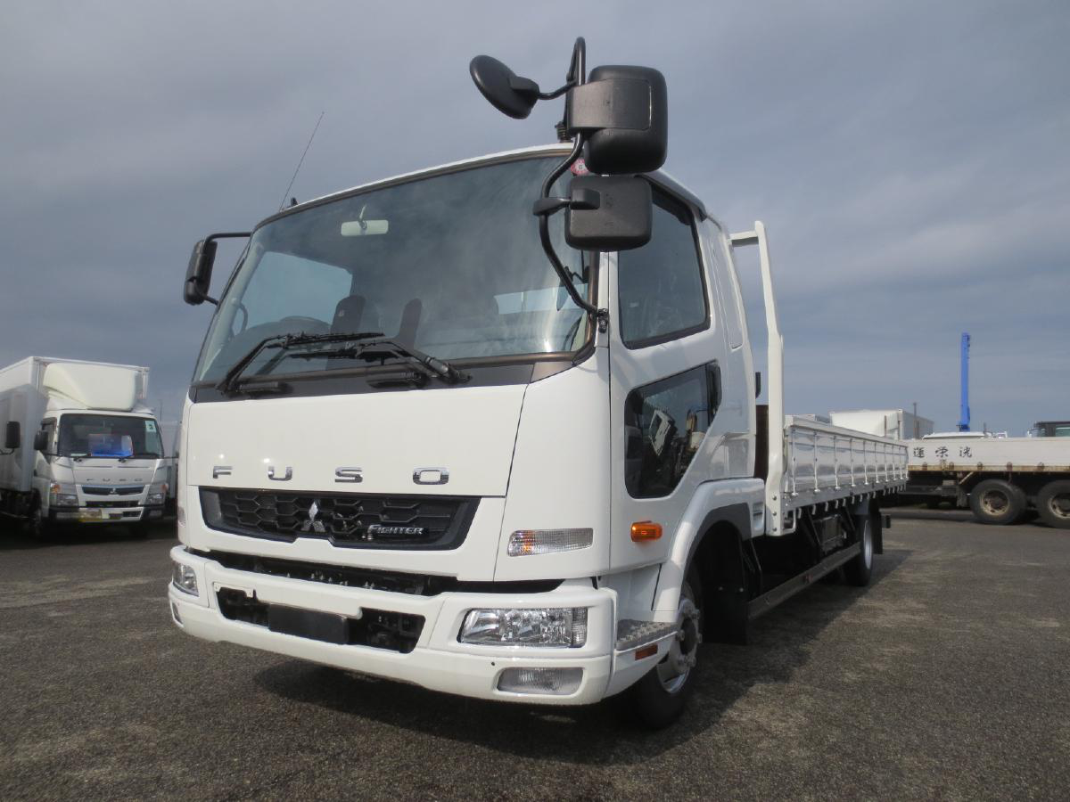 三菱 ファイター 中型/増トン 平ボディ ワイド 2KG-FK62F