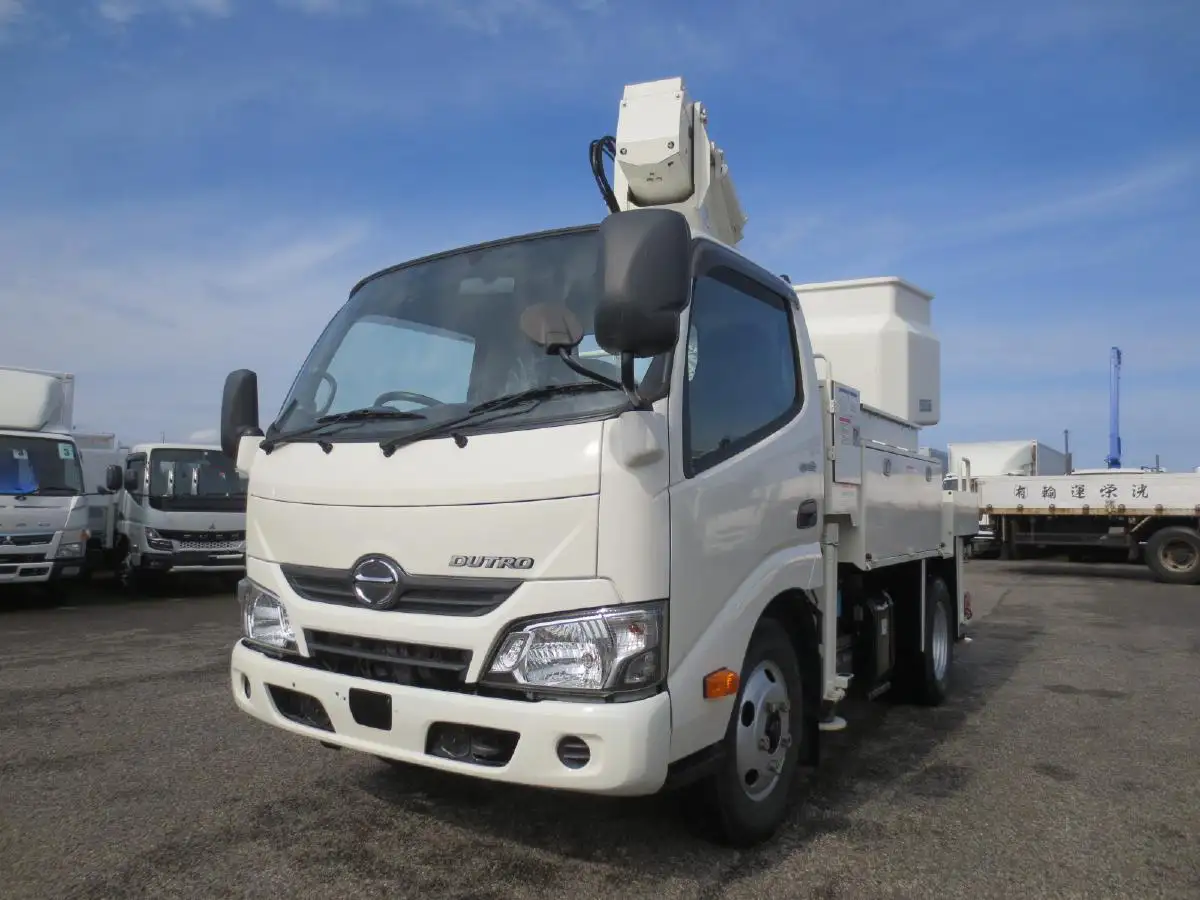 日野 デュトロ 小型 高所・建柱車 高所作業車 TKG-XZU600X の中古トラック【車両No.176282】