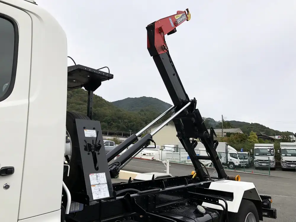 日野 レンジャー 中型/増トン アームロール ツインホイスト TKG-FC9JEAAの中古トラック画像8