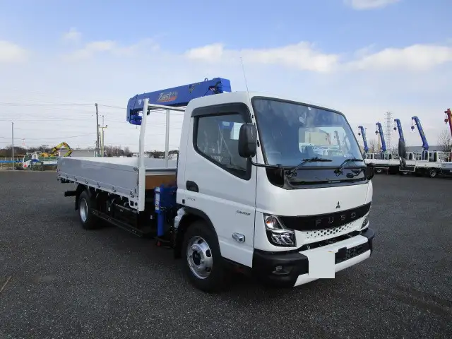 三菱 キャンター 小型 クレーン付 アルミブロック 4段の中古トラック画像2