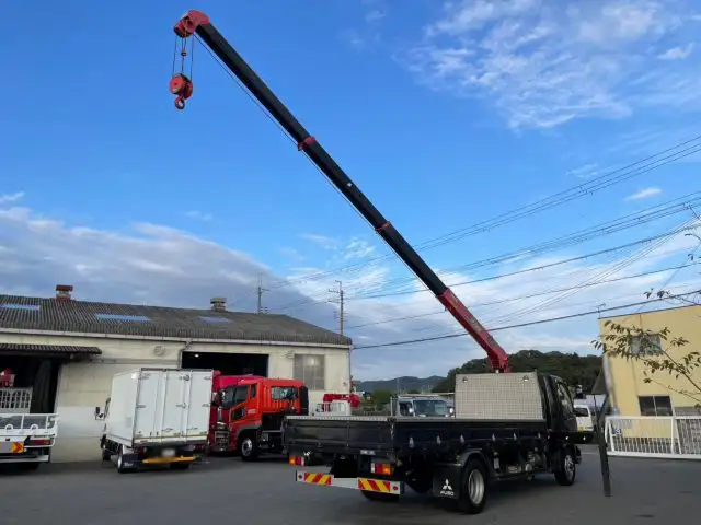 三菱 ファイター 中型/増トン クレーン付 4段 ラジコンの中古トラック画像6