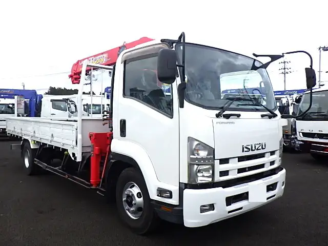 いすゞ フォワード 中型/増トン クレーン付 4段 ラジコンの中古トラック画像2