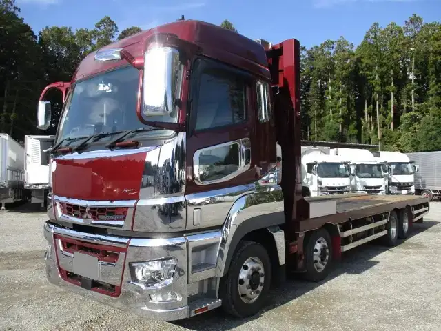 三菱 スーパーグレート 大型 車両重機運搬 ハイルーフ ラジコン の中古トラック【車両No.176408】