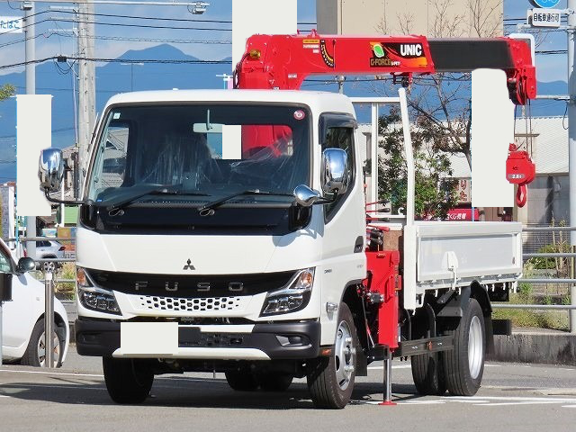 三菱 キャンター 小型 クレーン付 標準ロング