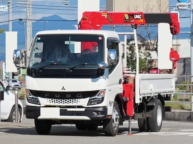 三菱 キャンター 小型 クレーン付 4段 ラジコン の中古トラック【車両No.176020】