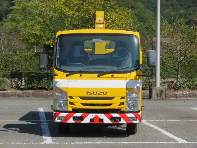 いすゞ エルフ 小型 ダンプ 土砂禁 クレーン付きの中古トラック画像3