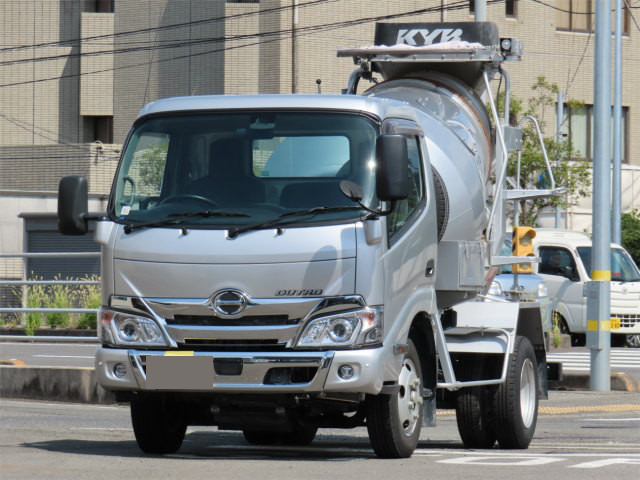 日野 デュトロ 小型 ミキサー・ポンプ ミキサー車