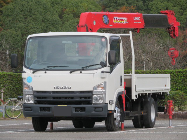 いすゞ エルフ 小型 クレーン付 6段 ラジコン の中古トラック【車両No.176021】