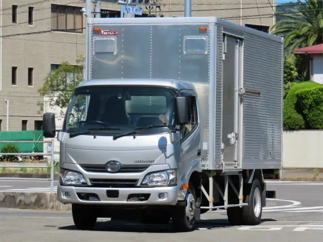 日野 デュトロ 小型 アルミバン 床鉄板 サイドドア の中古トラック【車両No.170085】