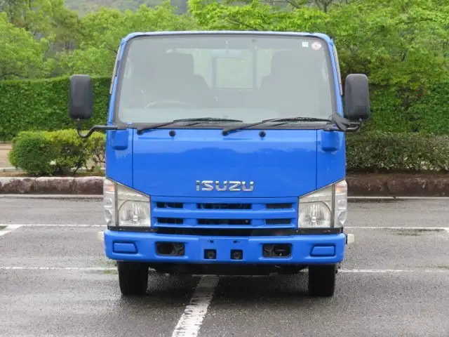 いすゞ エルフ 小型 平ボディ Wキャブ 床鉄板の中古トラック画像2