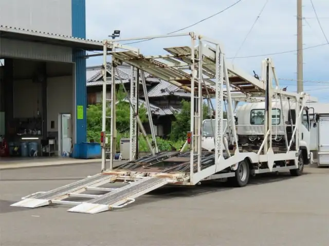 いすゞ フォワード 中型/増トン 車両重機運搬 ラジコン ウインチの中古トラック画像5