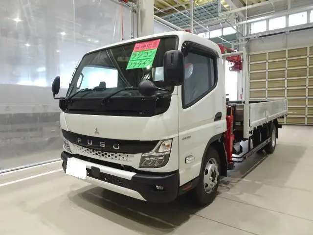 三菱 キャンター 小型 クレーン付 4段 ラジコンの中古トラック画像1