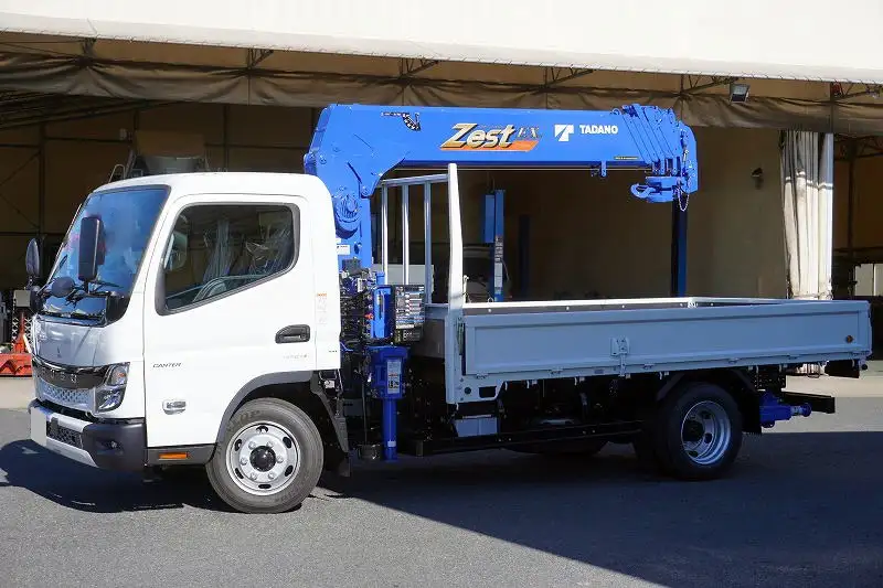 三菱 キャンター 小型 クレーン付 6段 ラジコン の中古トラック【車両No.176476】