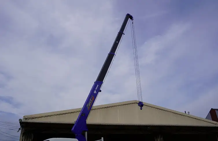 三菱 キャンター 小型 クレーン付 4段 ラジコンの中古トラック画像5