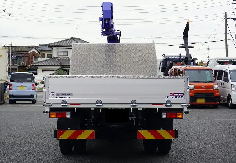 三菱 キャンター 小型 クレーン付 アルミブロック 4段の中古トラック画像3