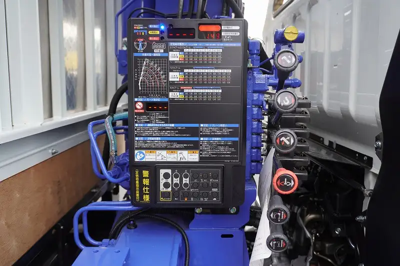三菱 キャンター 小型 クレーン付 アルミブロック 4段の中古トラック画像7