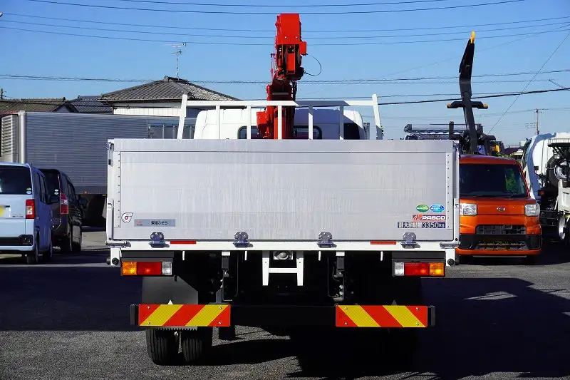 三菱 キャンター 小型 クレーン付 アルミブロック 4段の中古トラック画像3