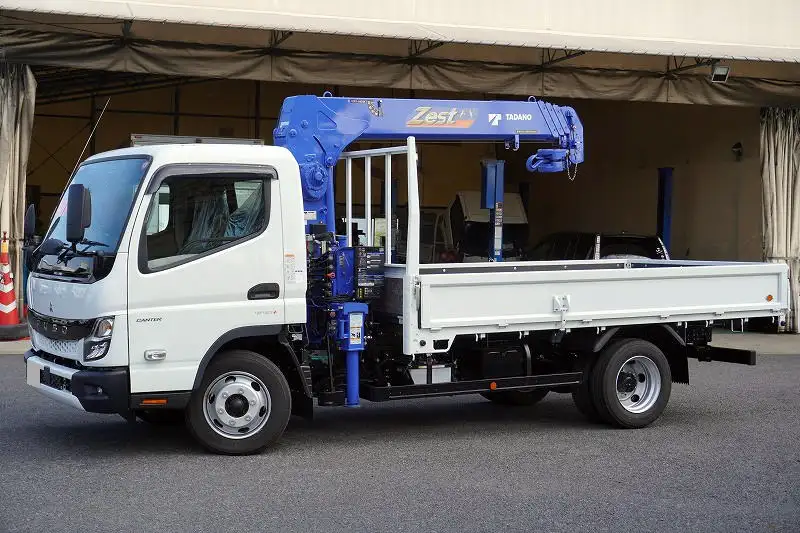 三菱 キャンター 小型 クレーン付 4段 ラジコンの中古トラック画像1