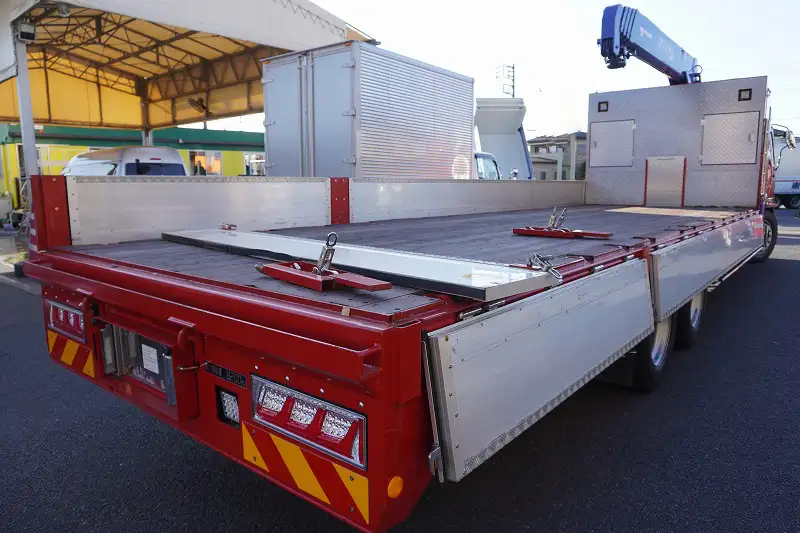 三菱 ファイター 中型/増トン 車両重機運搬 5段クレーン ラジコンの中古トラック画像5