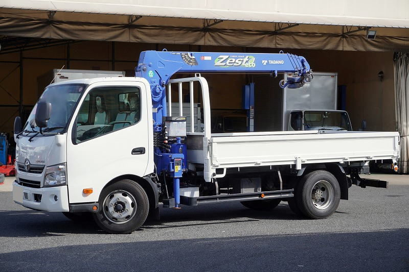 トヨタ トヨエース 小型 クレーン付 ワイドロング TKG-XZU712