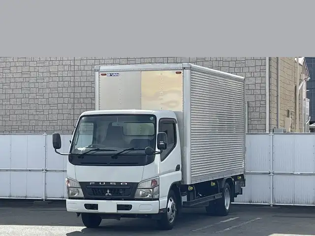 三菱 キャンター 小型 アルミバン パワーゲート PDG-FE74BVの中古トラック画像1
